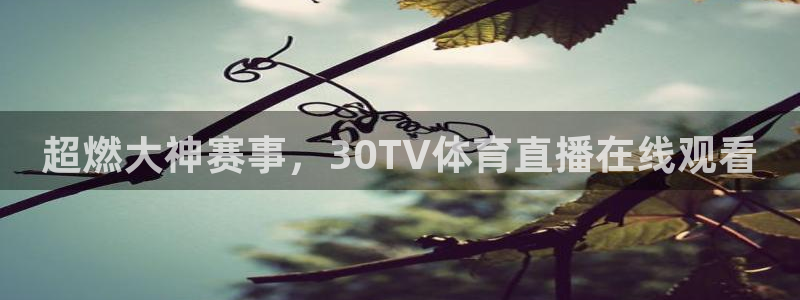 超燃大神赛事，30TV体育直播在线观看
